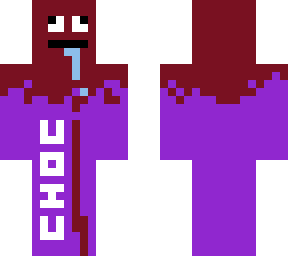 purple drooly chocolate