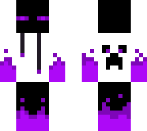 purple fire enderman