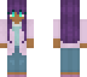 purple girl