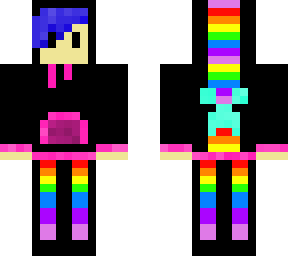 rainbow creeper hoodie