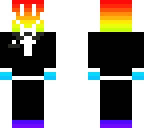 rainbow man w/ suit