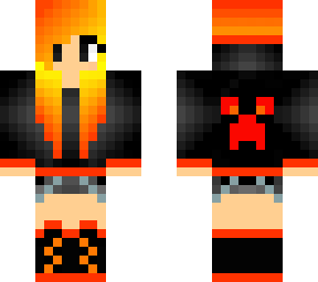 red creeper girl