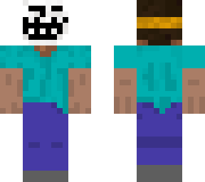 troll steve skin