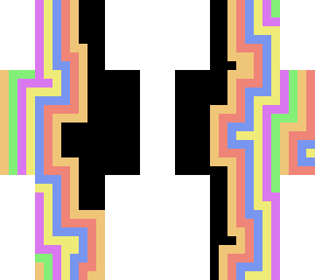 weird rainbow person