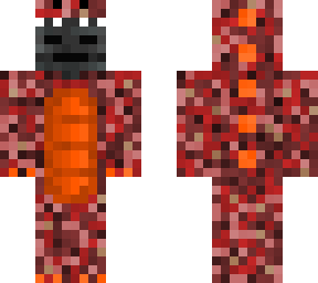 wither skeleton dino onesie (nether bock pattern)