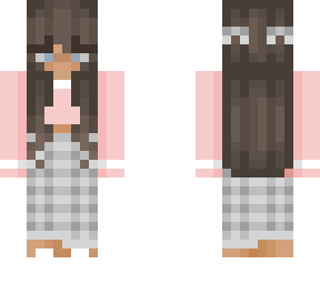 ~ pink and grey cute girl ~