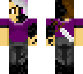 ace enderman girl warrior