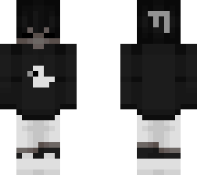black and white skin
