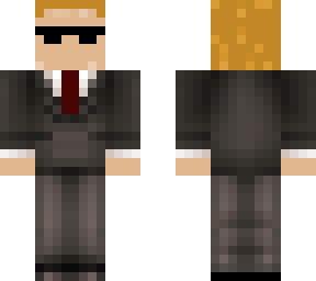 blond mumbo suit secret agent