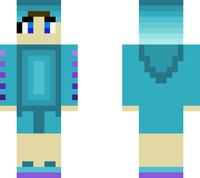 blue as a human