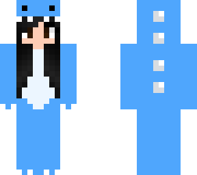 blue dino onesie (for riley)