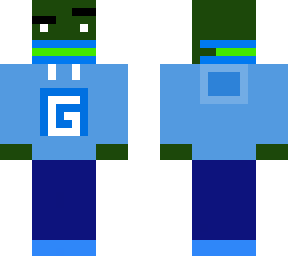 christmas green dude