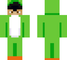 club penguin green onesie____