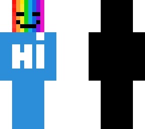 creepy rainbow steve