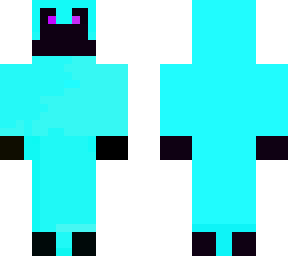 ender man in  diamond armour