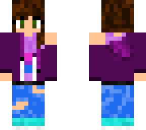 girl-s (purple hoodie)