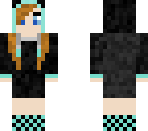 girl with hoodie