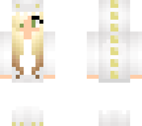 gold and white dino