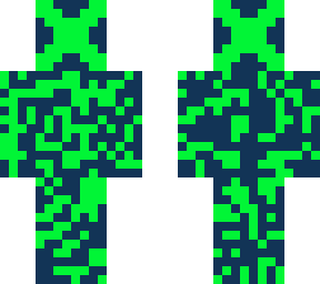 green and blue
