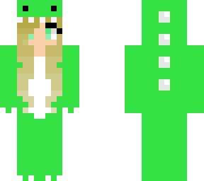 green dino onesie (for megan)
