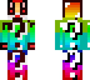 haloween rainbow fox