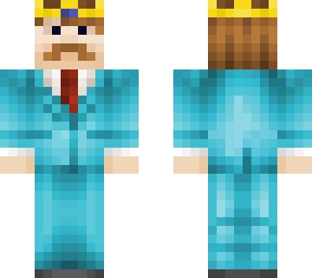 king with a moustache