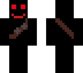 ninja with red eyes
