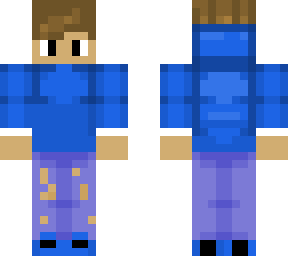normal minecraft skin.