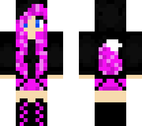 pink fox girl