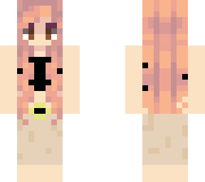 pink hair casual outfit