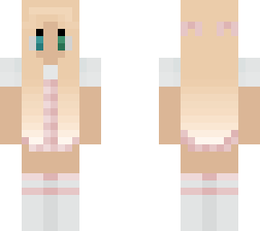 pinkplaid blonde .