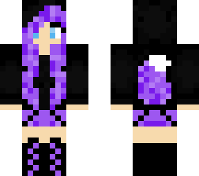 purple fox girl