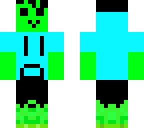 slime with hoodie