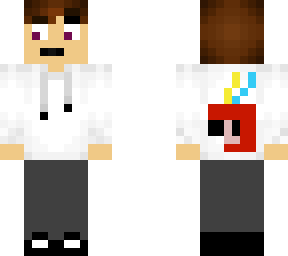 white hoodie boi (with parrotgang logo)