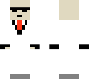 white suit