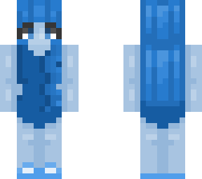 + blue girl +