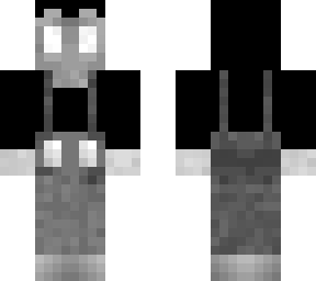black and white cartoon man