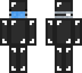 black derp with mask