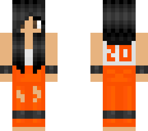 blackhair girl prisoner