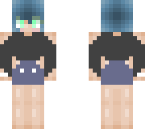 blue girl