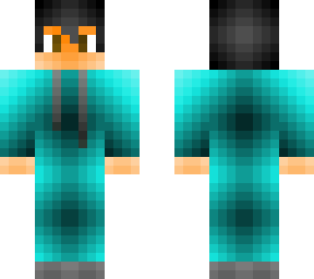 blue hoodie boy