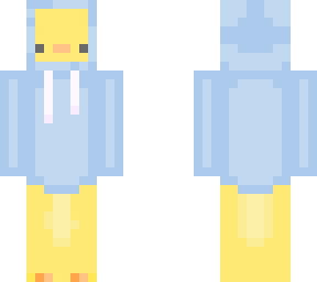 blue hoodie duck edit