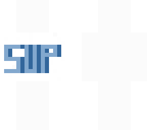 blue sup skin (my first skin pls no hate)