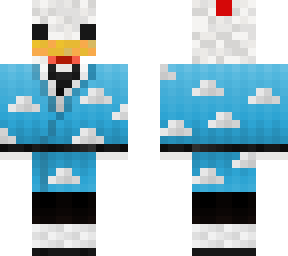 chicken in kimono