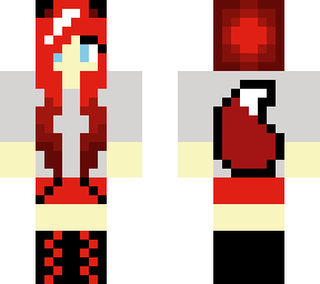 fox girl red