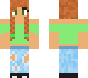 girl with braids