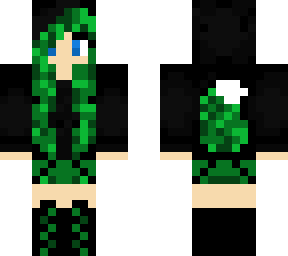 green fox girl
