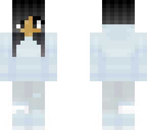 light blue hoodie