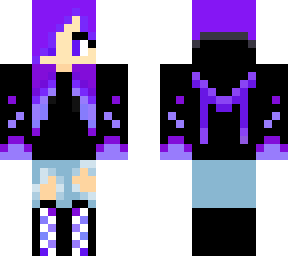 m hoodie girl