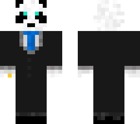 panda con traje